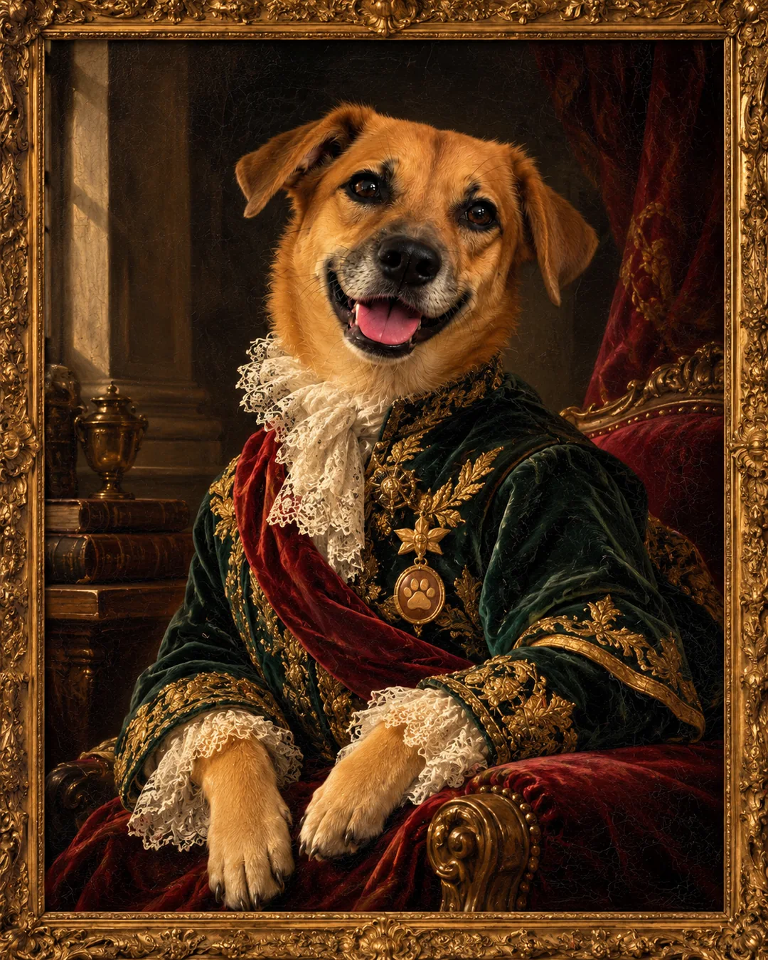 Caramelo no estilo /quadro